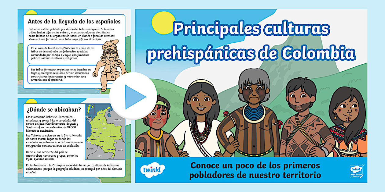 Culturas indígenas de Colombia - Twinkl Colombia