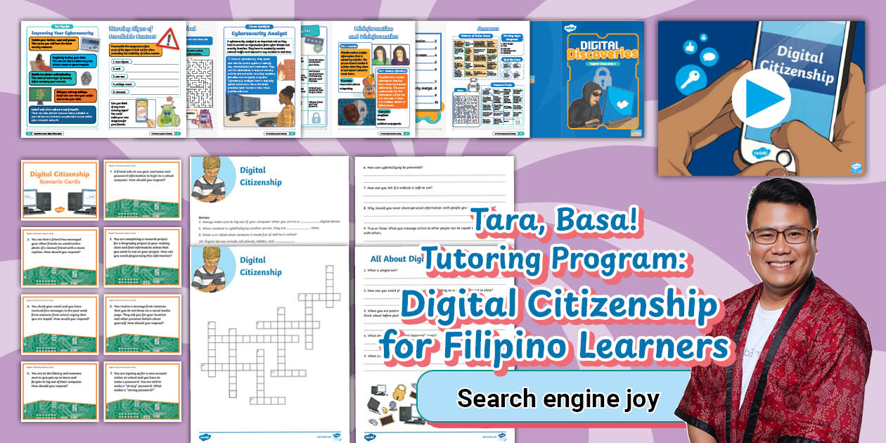 Tara, Basa! Tutoring Program: Digital Citizenship for Filipino Learners