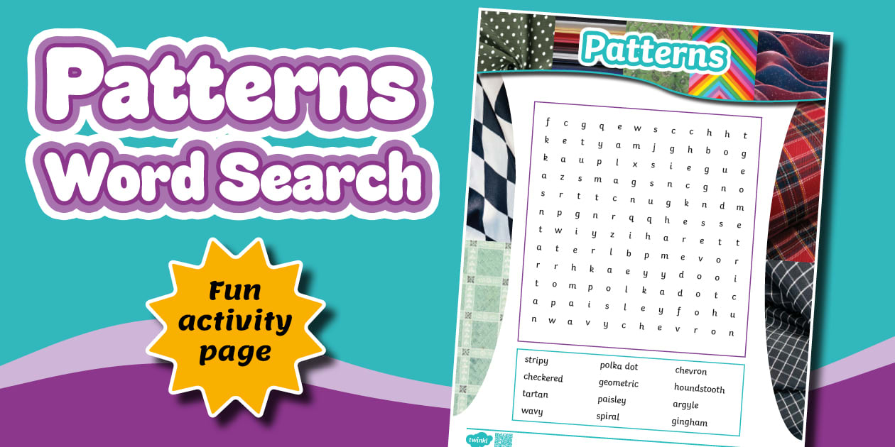 Patterns Word Search