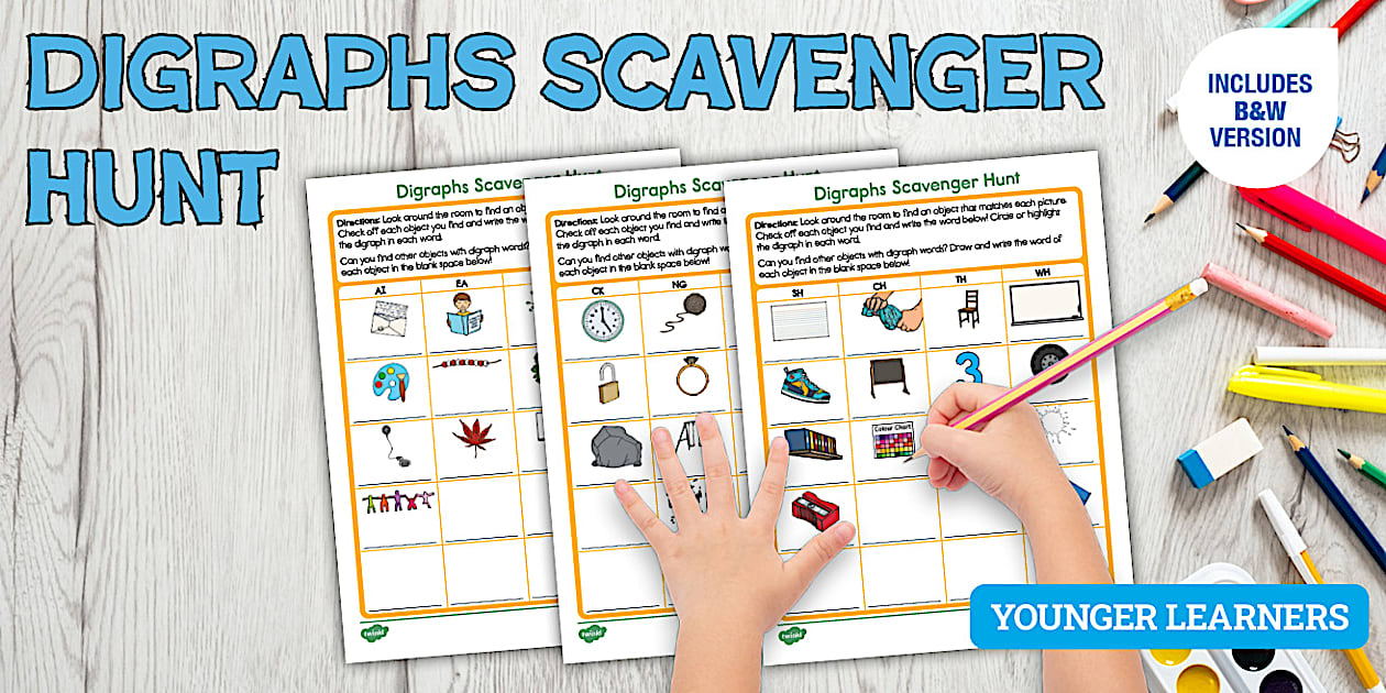 Digraph Hunt Digraphs Scavenger Hunt