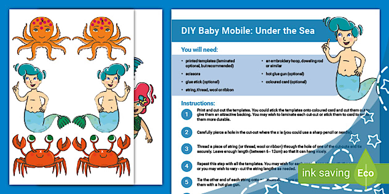 Make Your Own Mobile Pack (teacher made) - Twinkl