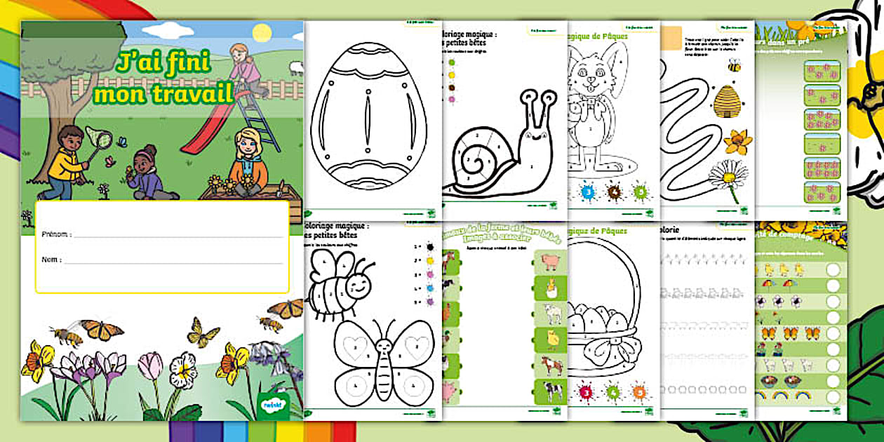 Travail MS/GS à imprimer (teacher made) Twinkl — free download