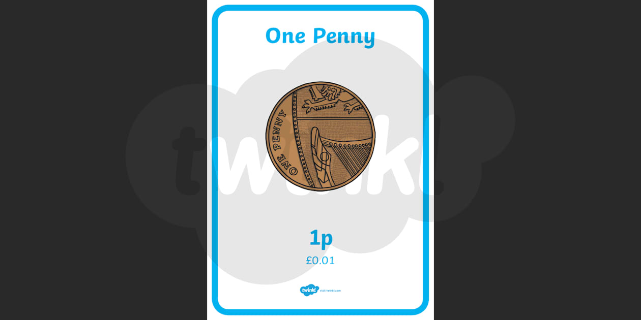 British (UK) Money - Pictures of Play Money to Print