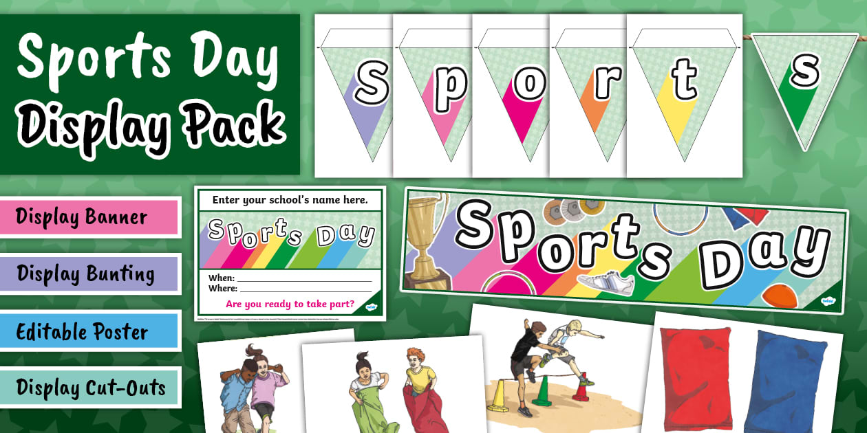 Sports Day Display Pack
