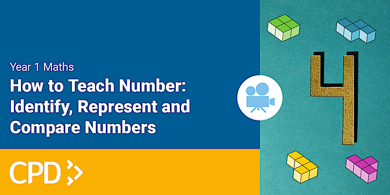 How to teach number in year 1 identify and represent numbers cpd video