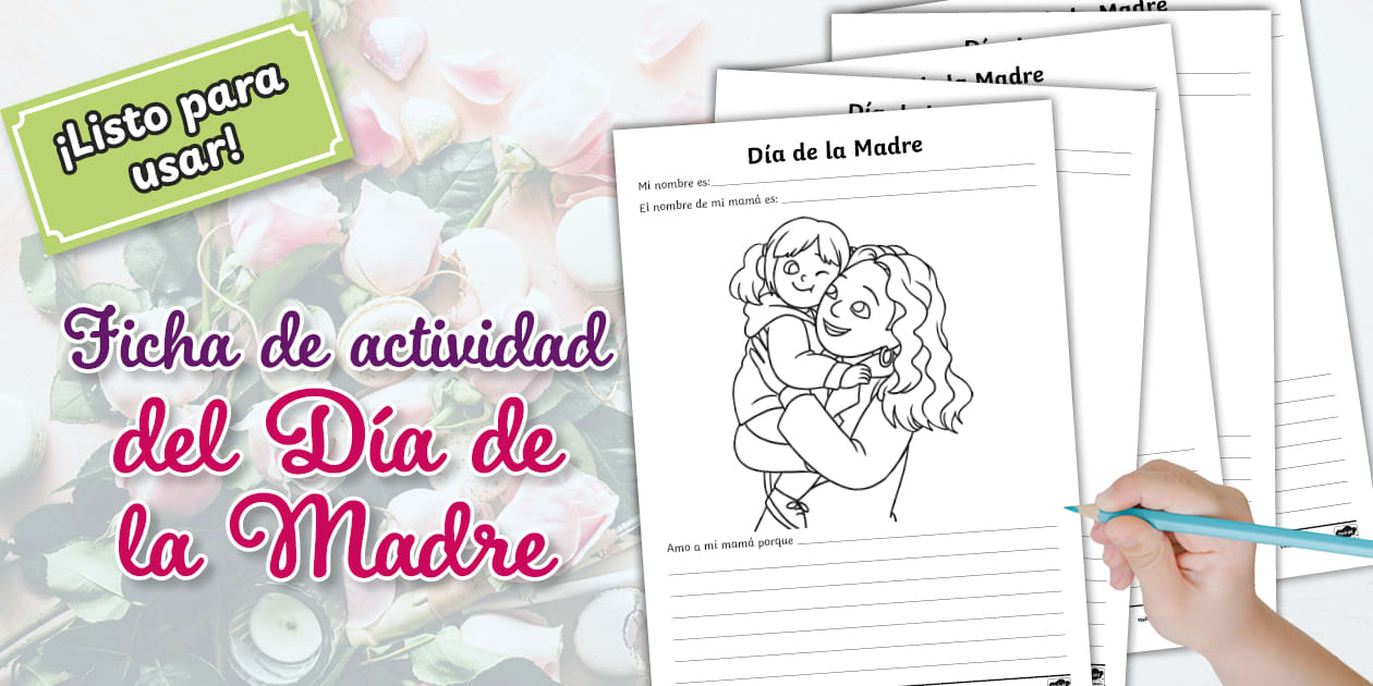 Ficha de actividad del Día de la Madre