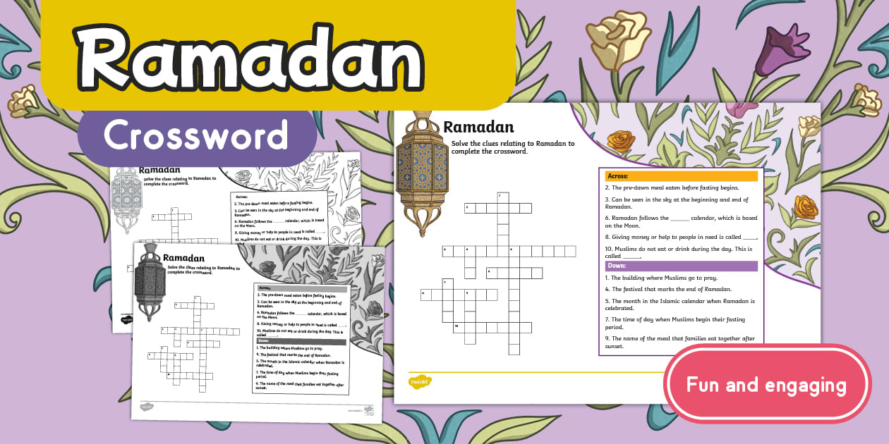 Ramadan Crossword