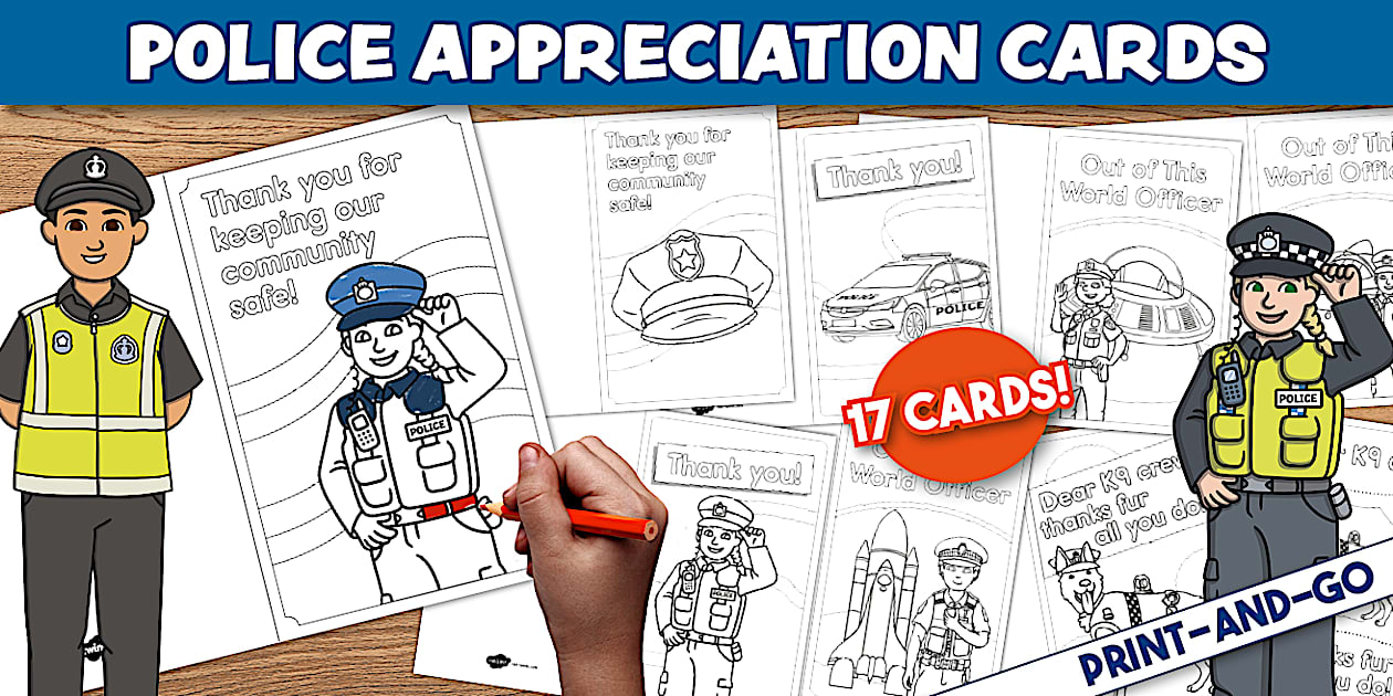 Police Appreciation Cards