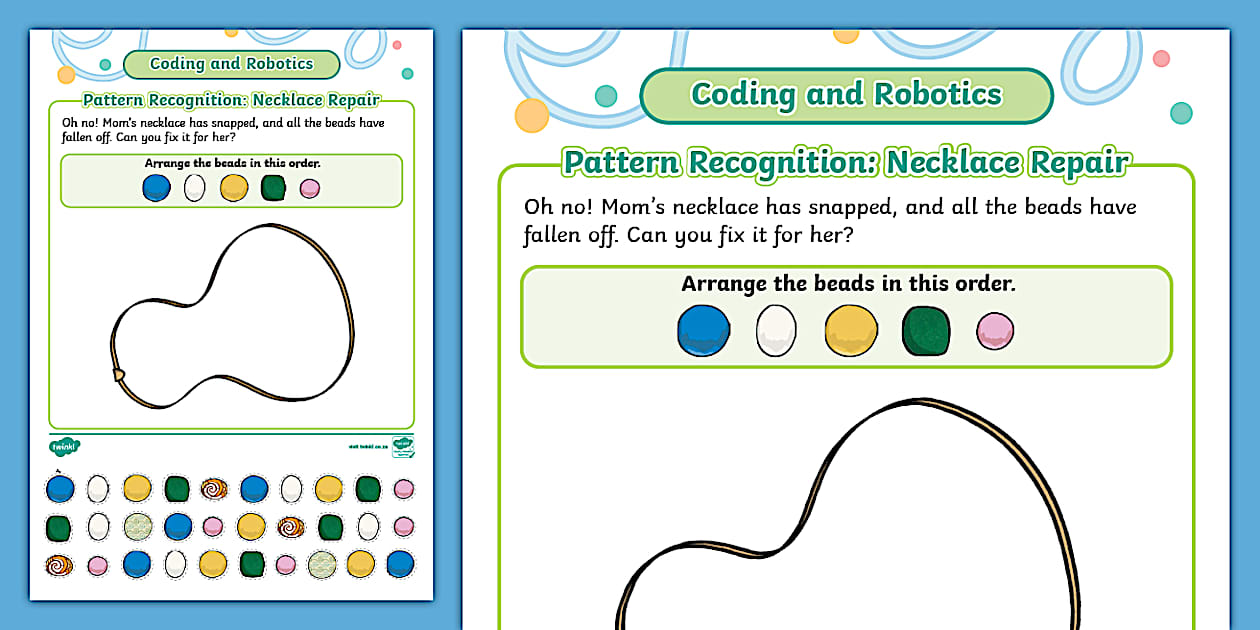 Robotics and Coding Pattern Sequences (teacher made)