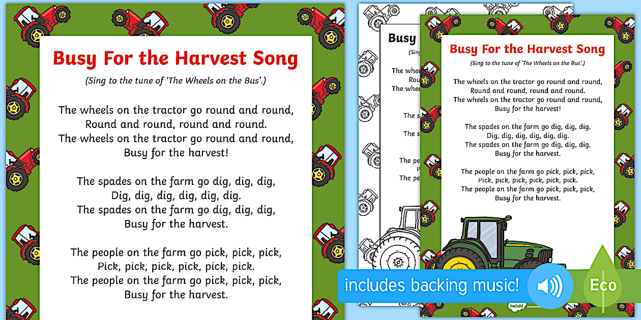 Busy For The Harvest Song Teaching Resource Twinkl busy-for-the-harvest-song-teaching-resource-twinkl