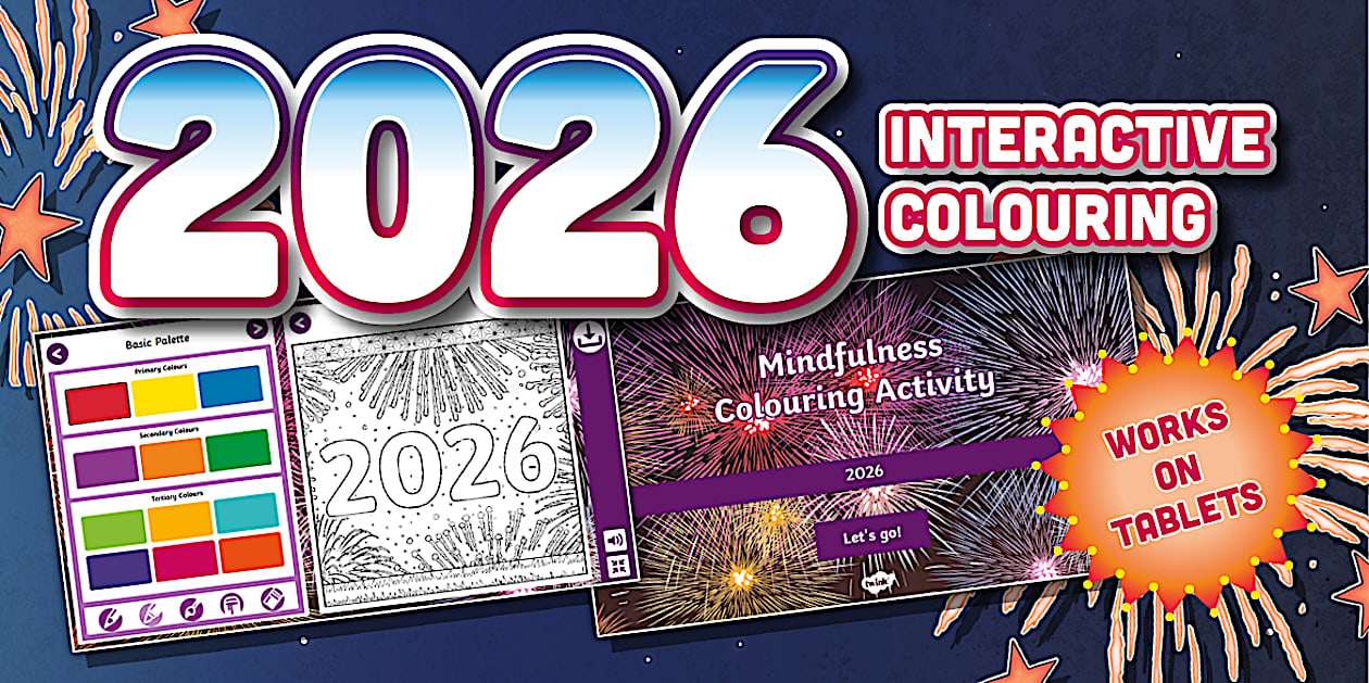 Foundation Phase Life Skills - 2026 Mindfulness - Interactive Colouring ...