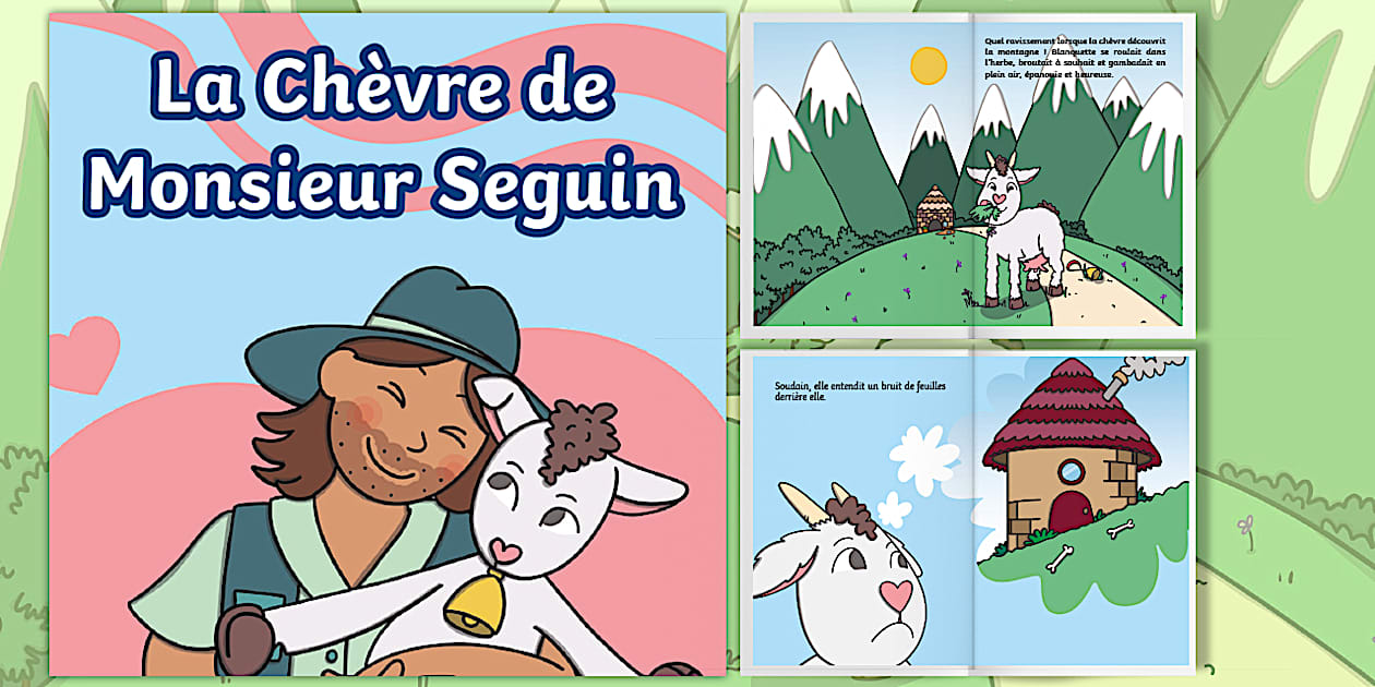 E-Book : La chèvre de Monsieur Seguin (teacher made)