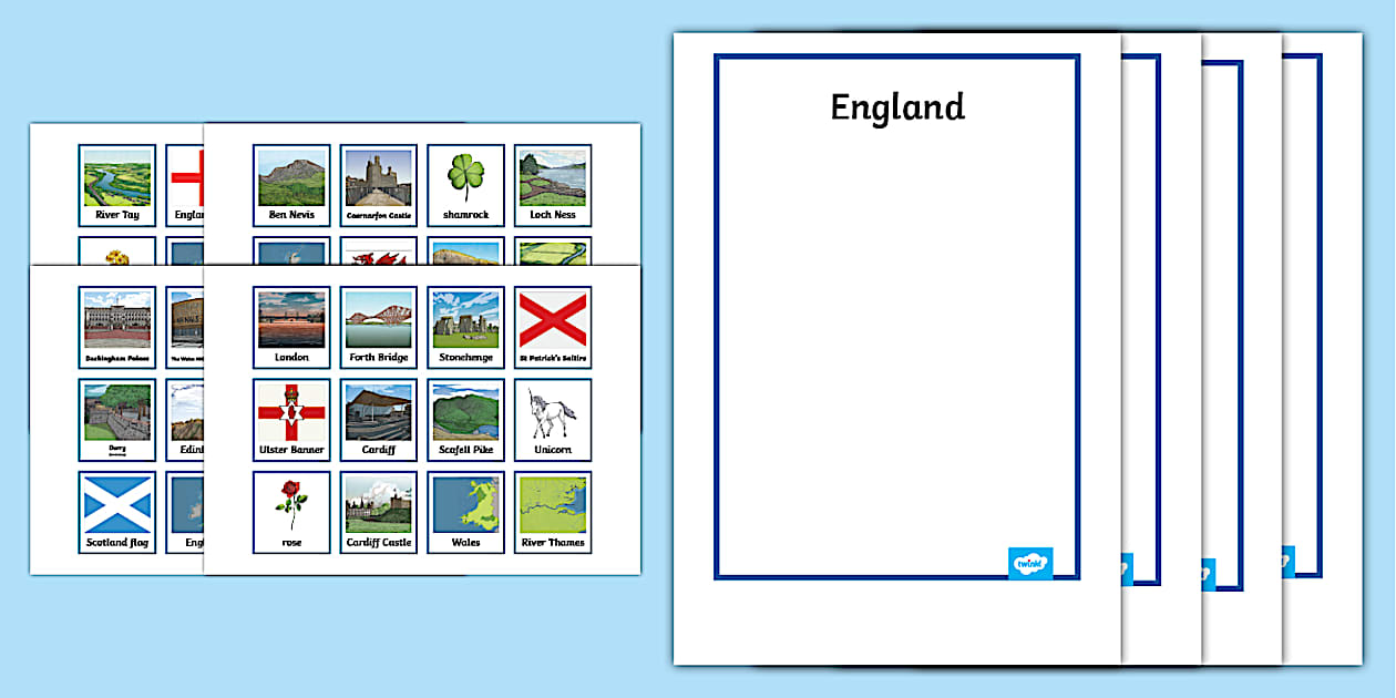 United Kingdom Sorting Activity (teacher made) - Twinkl