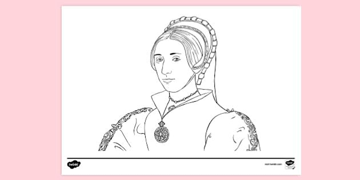 Kathryn Howard Colouring Sheets | Colouring Pages