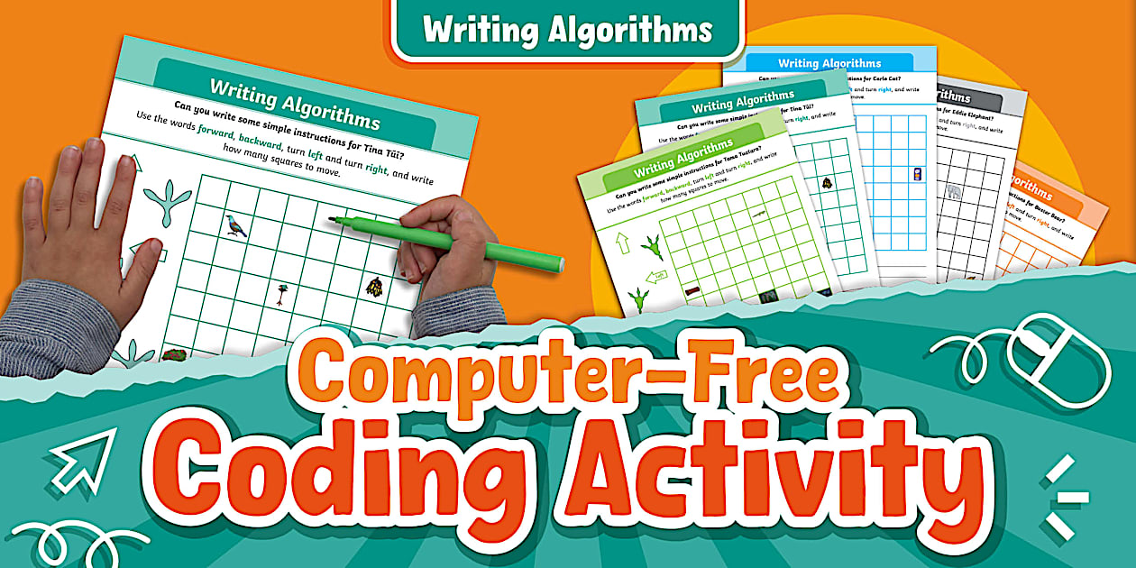 Computer-Free Coding Activity: Writing Algorithms