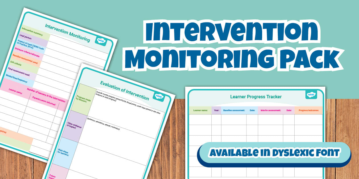 Effective Interventions Monitoring Pack