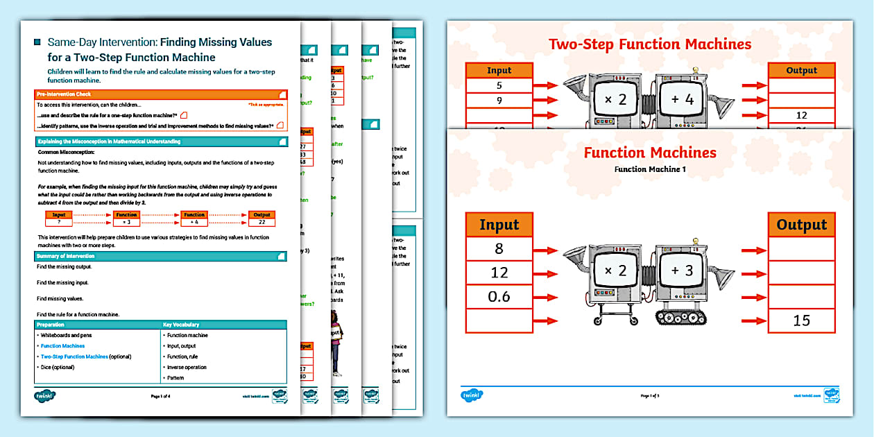 👉 Y6 Intervention: Missing Values Two-Step Function Machine