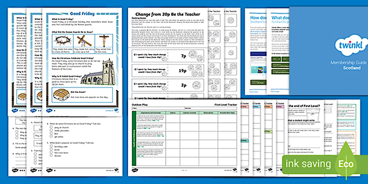 First Level Taster Resource Pack (teacher made) - Twinkl
