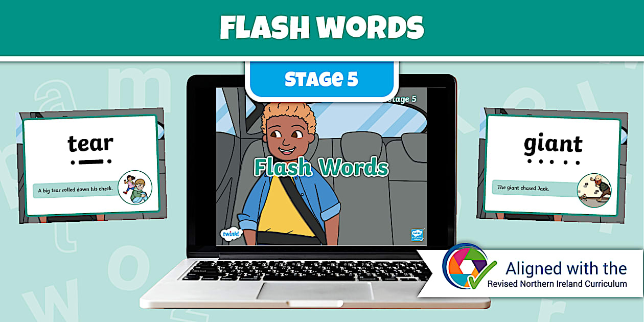 Stage 5 Flash Words PowerPoint