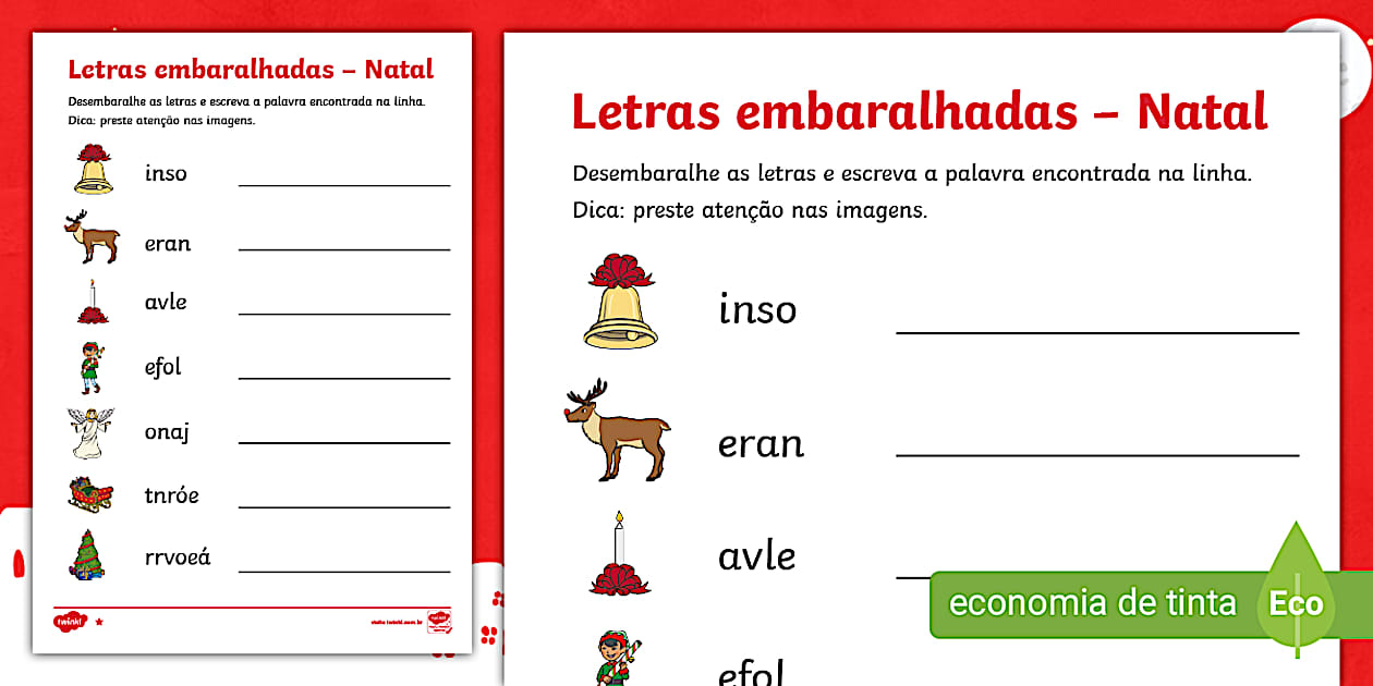 Coisas De Natal Com A Letra