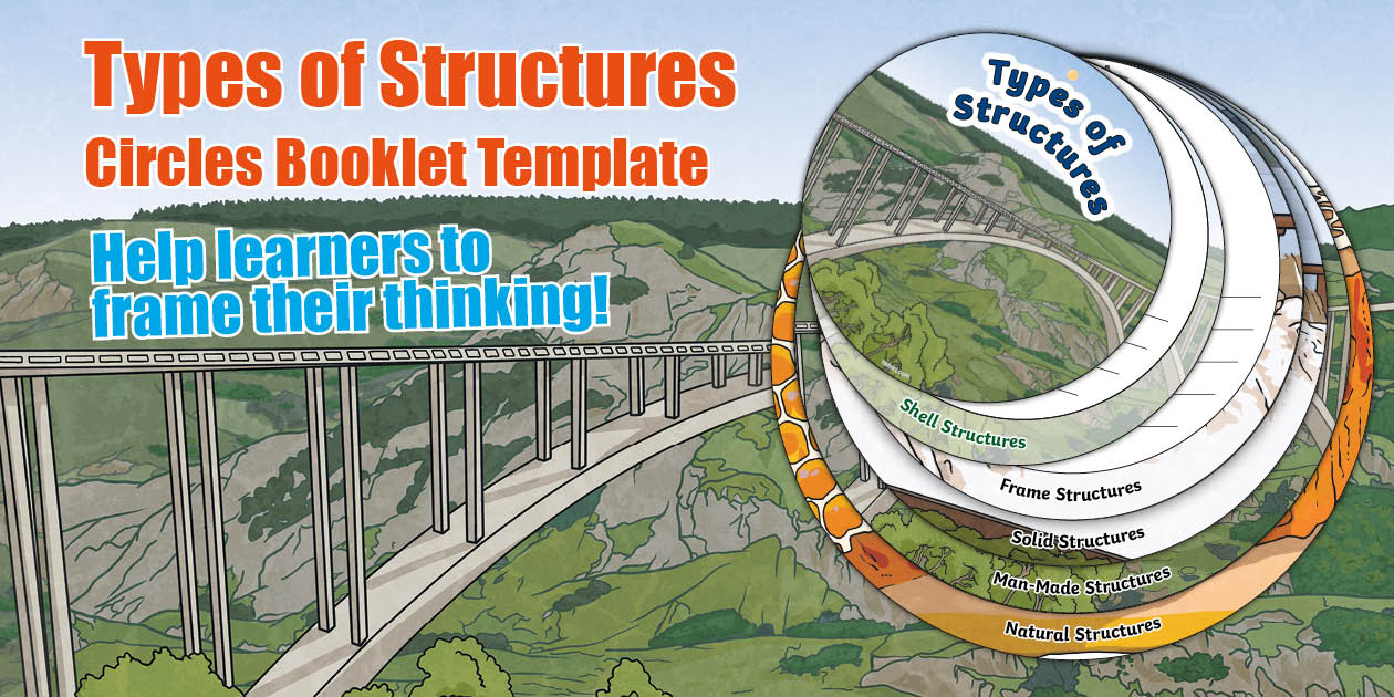 Intermediate Phase - Types of Structures Circles Booklet