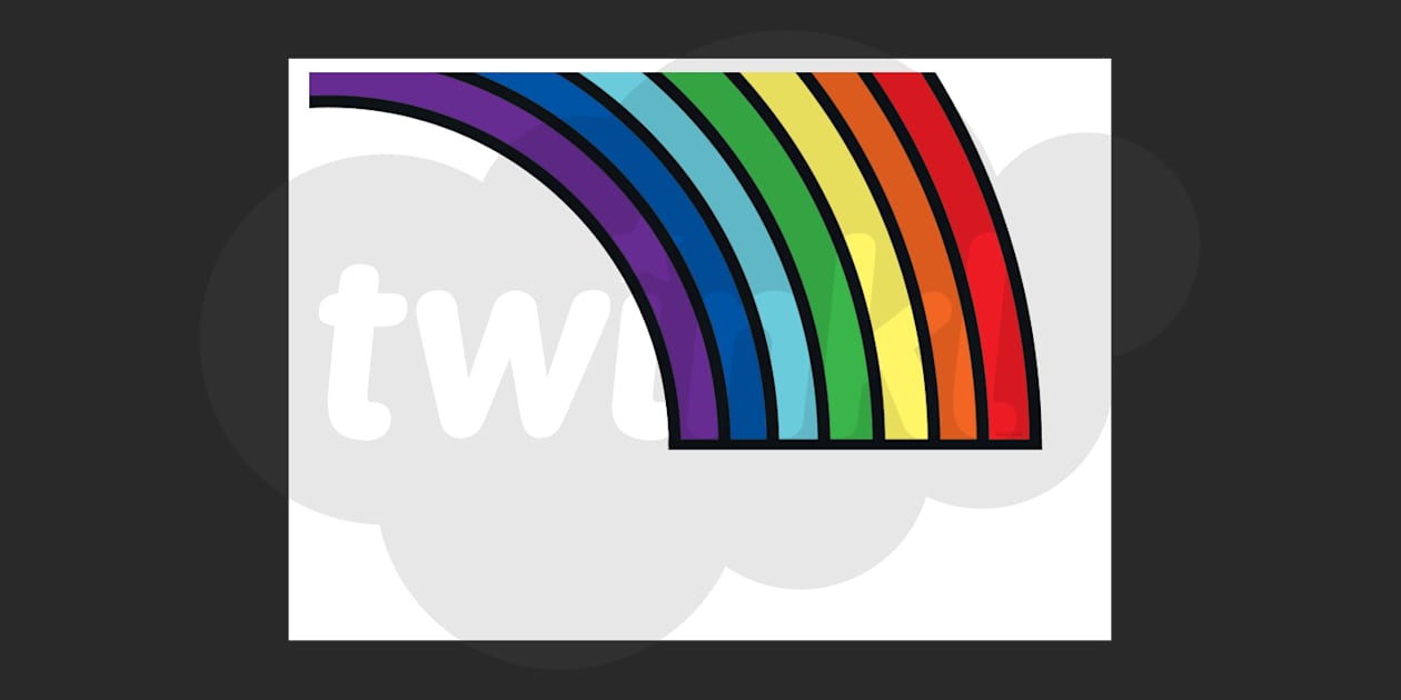 👉 Rainbow Display Resource | Primary Resources