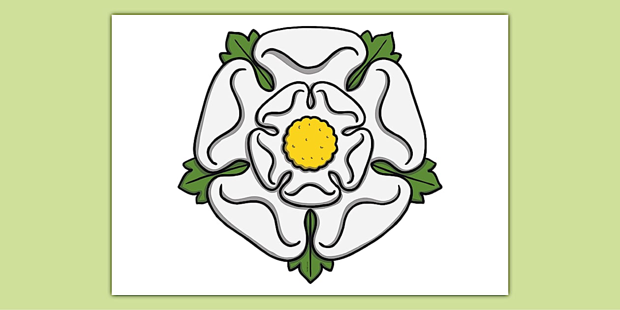 Yorkshire Rose Display Poster (ティーチャーメイド)