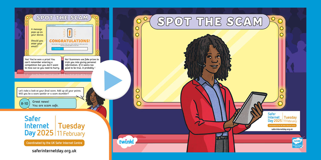 FREE! KS2 Can You Stay Scam Safe? (teacher made) Twinkl