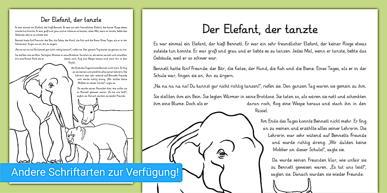 der elefant der das glück vergaß