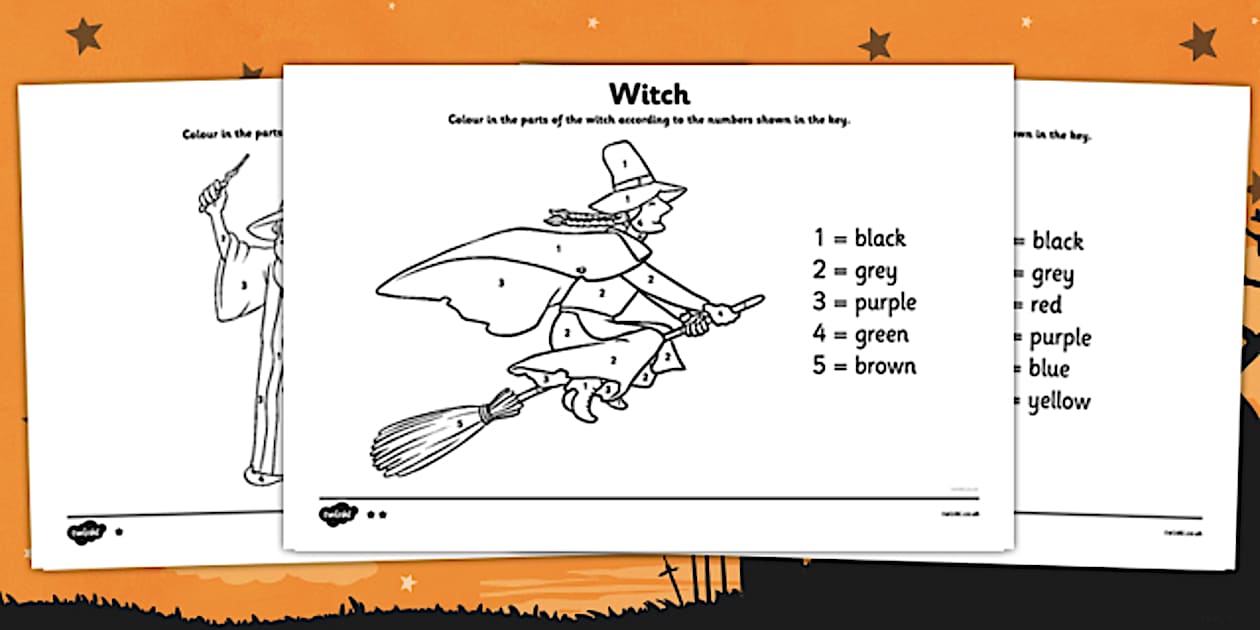 Coloriage magique Halloween