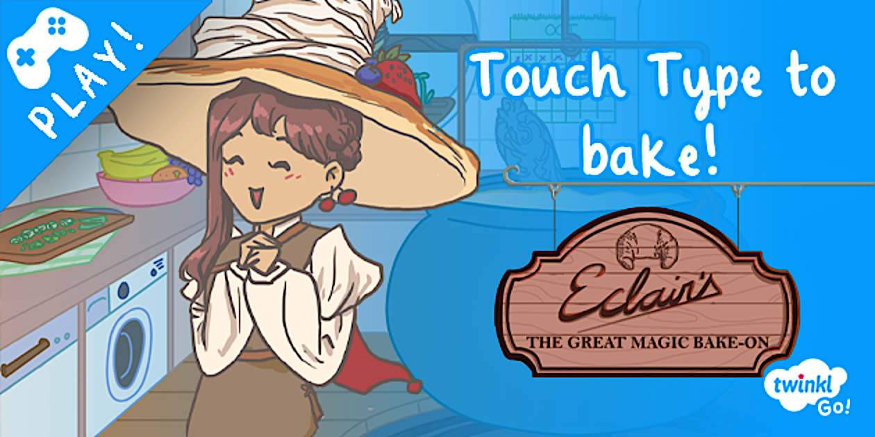 The great magic bake on touch typing game teacher made 