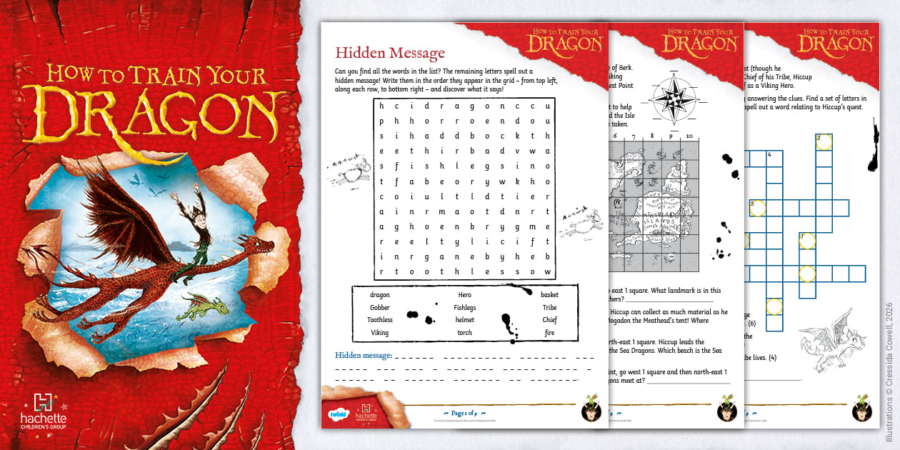 How To Train Your Dragon: Activity Booklet [Ages 7-11]