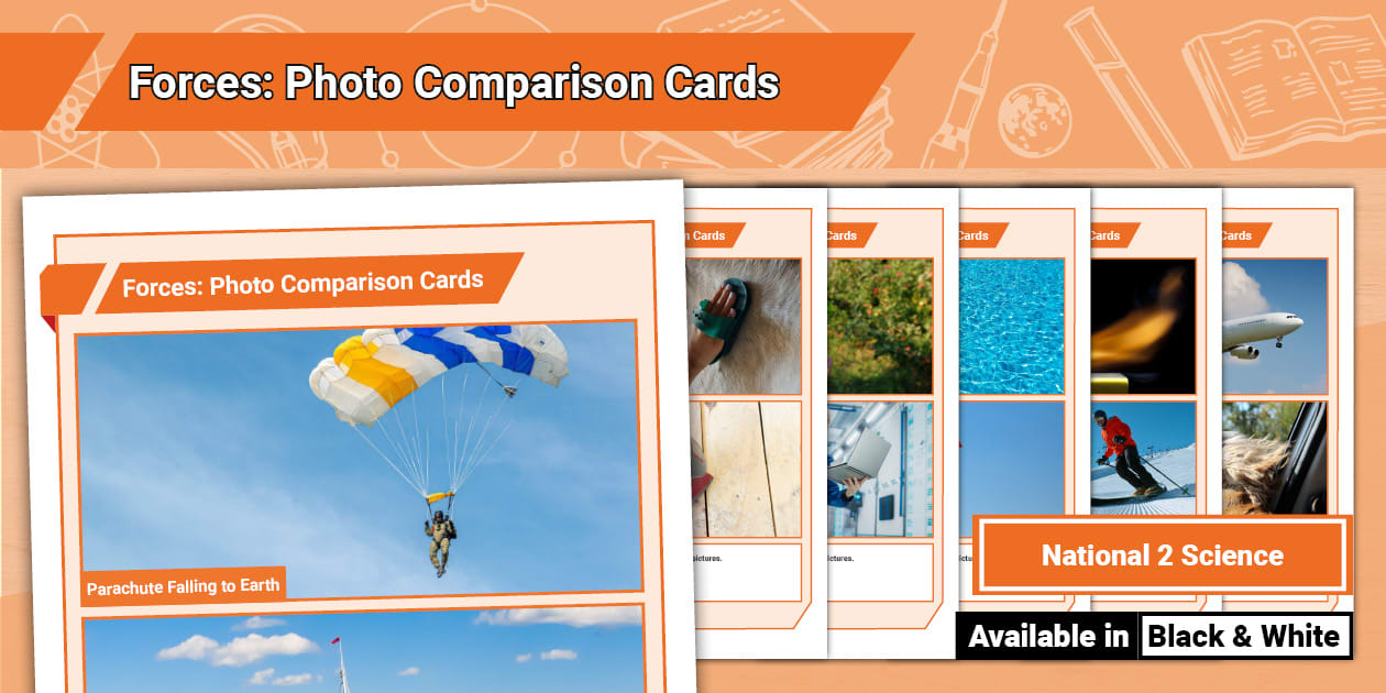 Forces Photo Comparison Cards