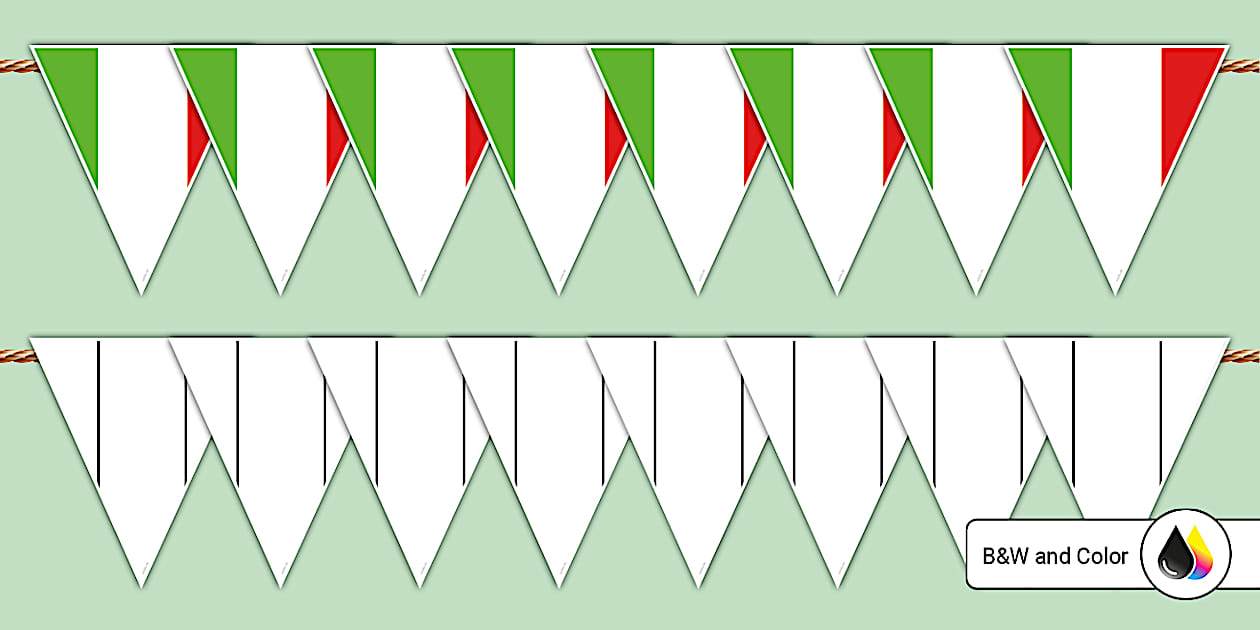 Italy Bunting – Welcome to Flag Superstore