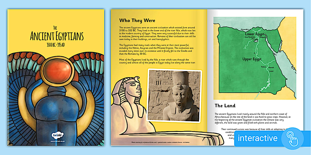 The Ancient Egyptians eBook (Teacher-Made) - Twinkl