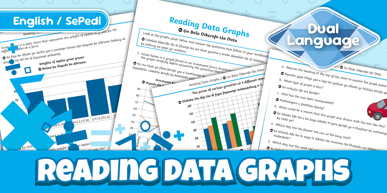 Reading Data Graphs Activity Sheet-Sepedi