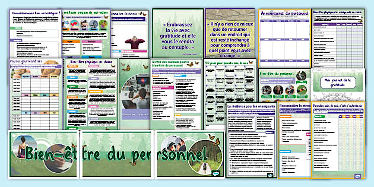 Ensemble R Ensemble de ressources pour le bien-être des enseignants