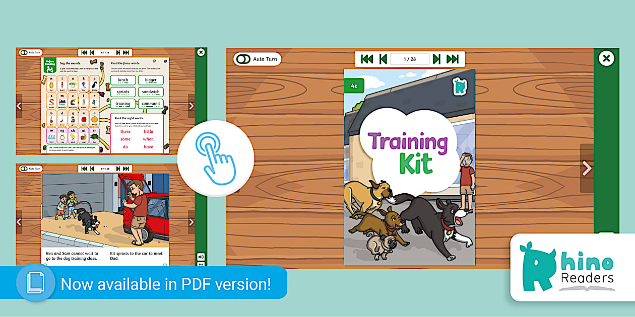 Level 4c Decodable Readers: Training Kit | Rhino Readers