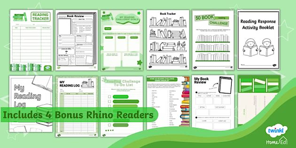 Ultimate Home Education Reading Challenge Pack - Twinkl