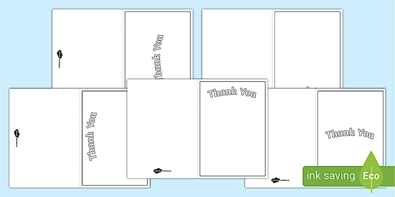 Design a Thank You Card Activity - Twinkl - KS1 - Twinkl