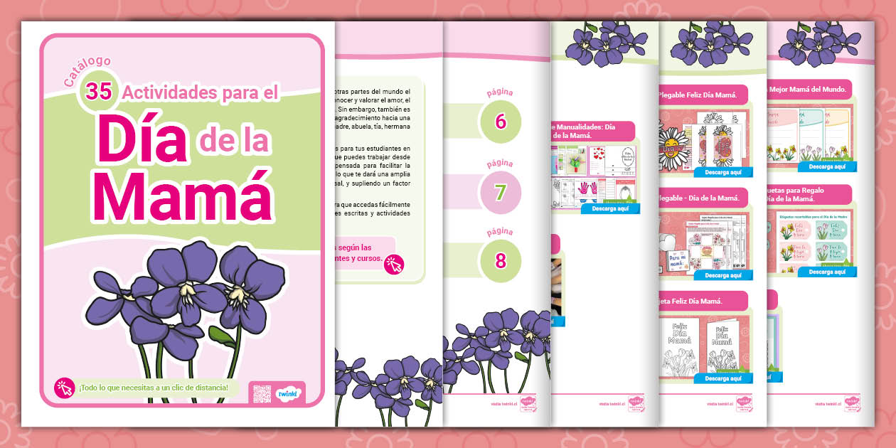 FREE! - Catalogo Interactivo Mamá Día de la Mamá Recursos