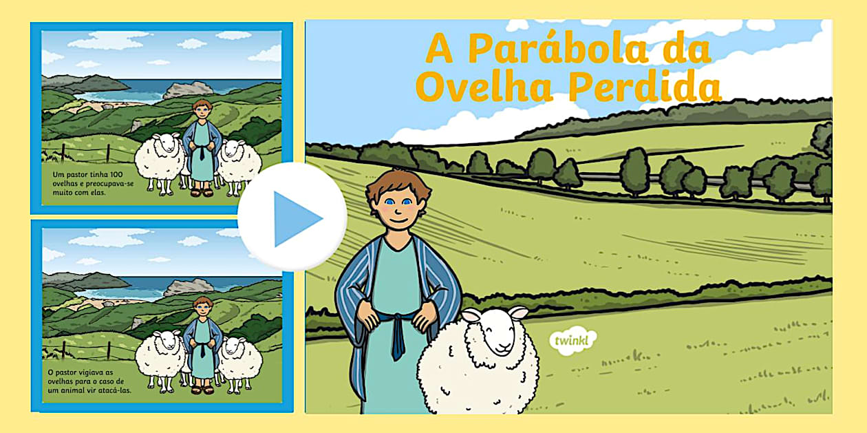 A Parábola Da Ovelha Perdida Powerpoint Twinkl Twinkl A Parábola Da Ovelha Perdida Powerpoint Twinkl Twinkl