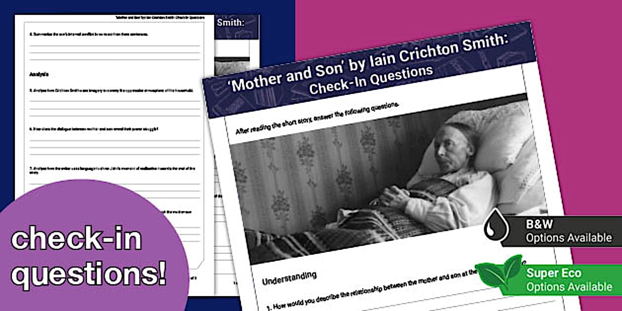 'Mother and Son' by Iain Crichton Smith: Check-In Questions