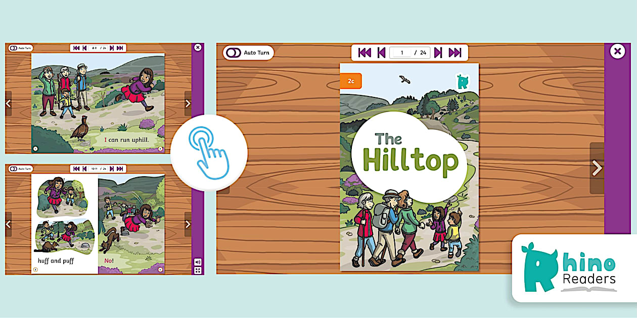 Level 2c Reading Scheme Book: The Hilltop