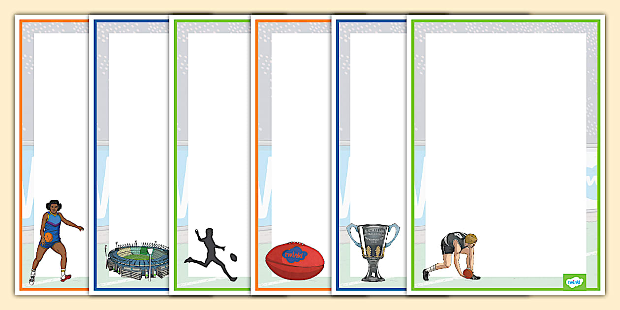 Australian Rules Football Grand Final Editable Posters
