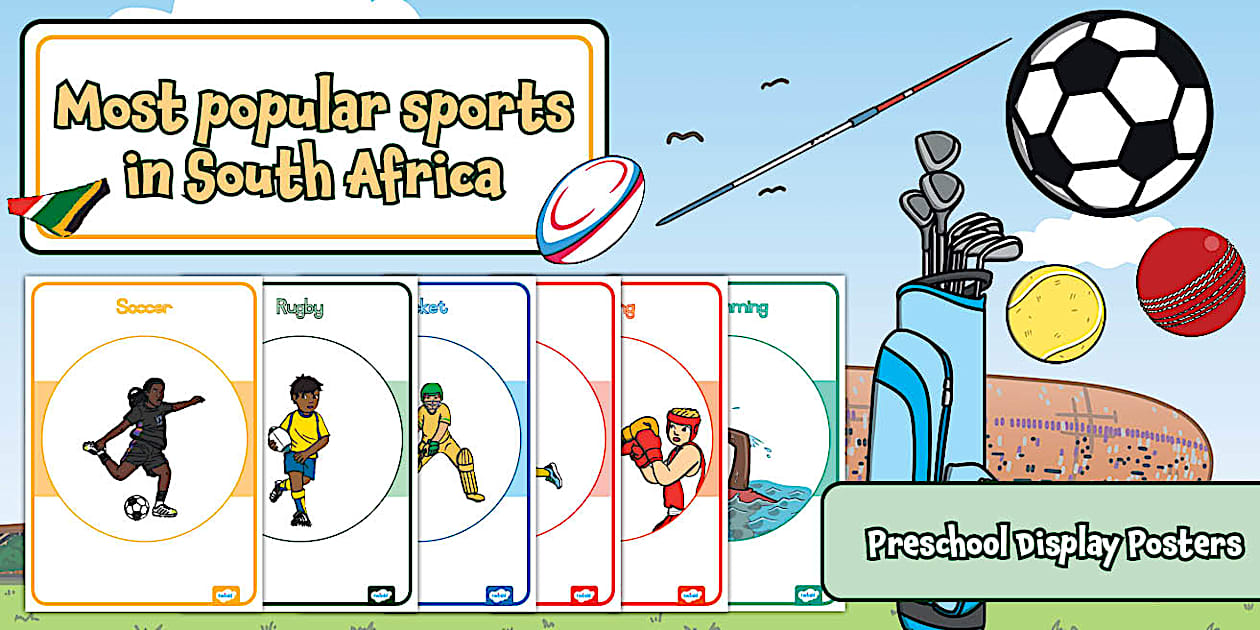 Foundation Phase Life Skills -Sport - Posters (CAPS Aligned)