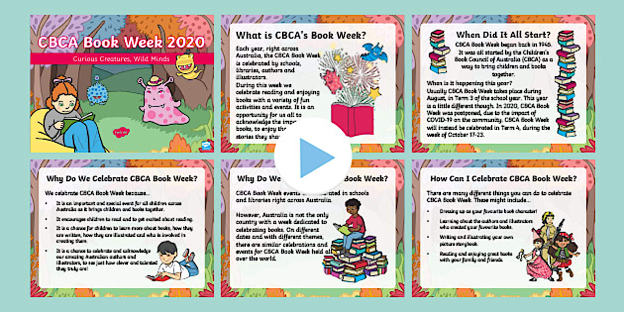 Book Week PowerPoint (teacher made) - Twinkl