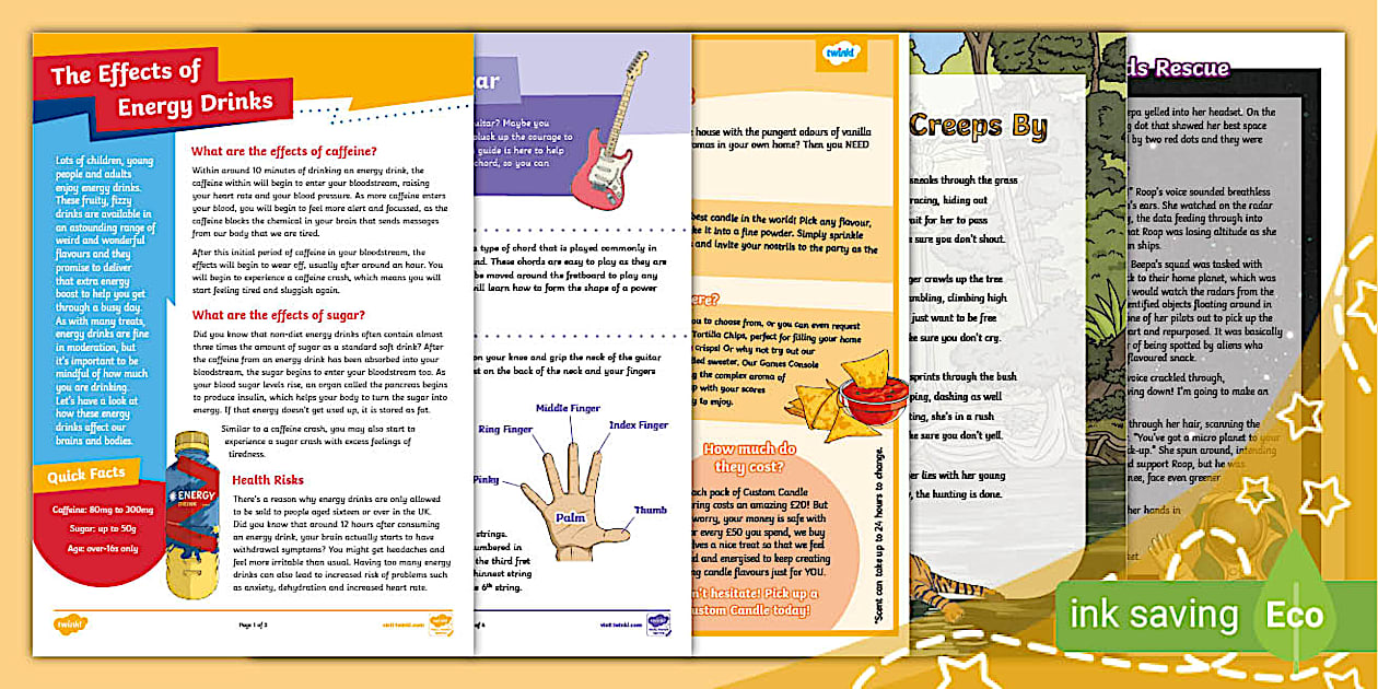 Year 5 Reading Comprehension Worksheet Pack 1 for Ages 9-10
