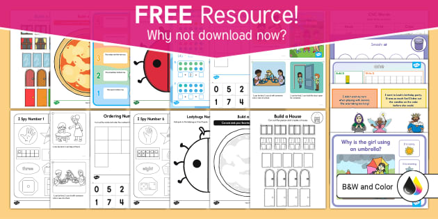 FREE Kindergarten Teaching Pack (teacher Made)