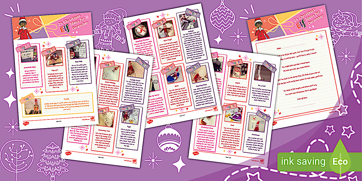 24 Christmas Elf Ideas for December (Ages 7 - 11) - Twinkl